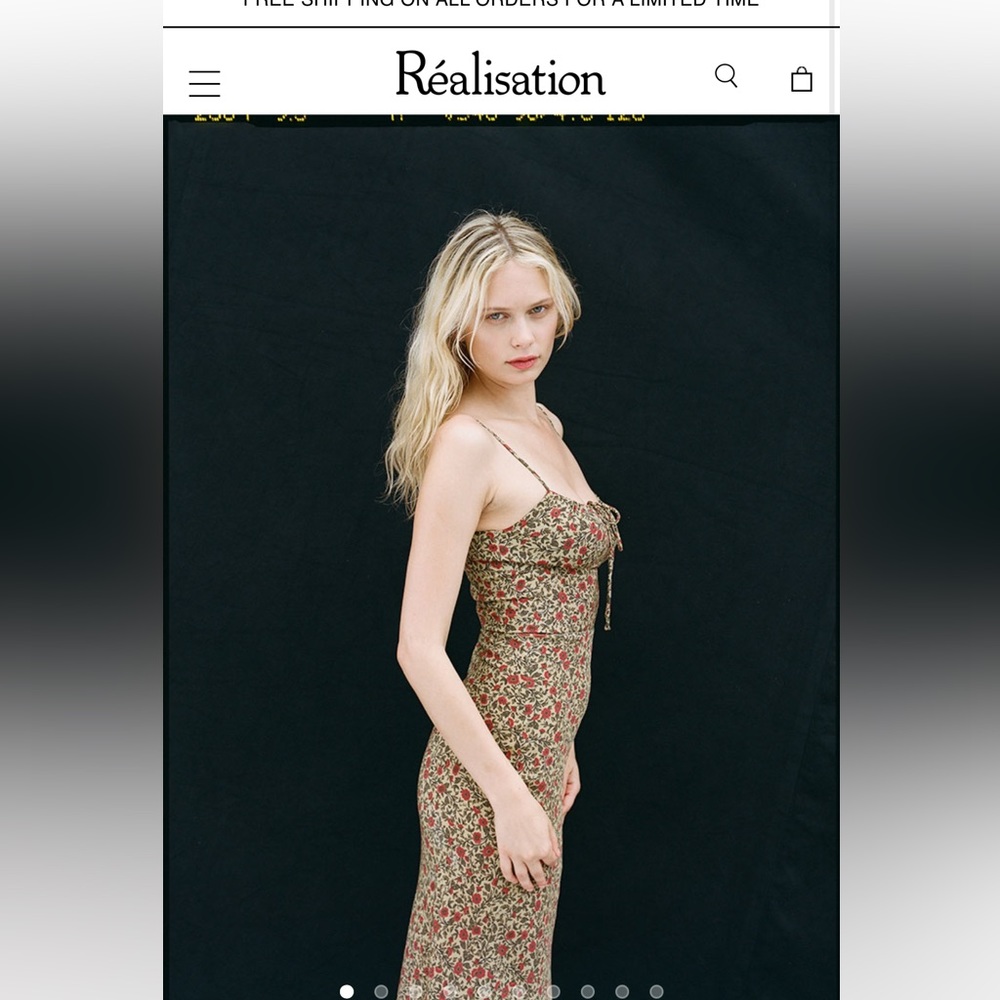 Realisation Par Alba Dress in Dahlia size Medium